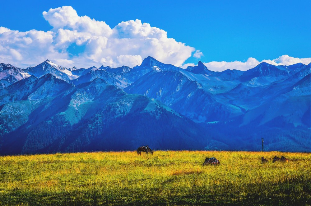 静穆天山